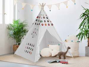 Leni Kids Teepee Kid Play Tent - Owl Pattern