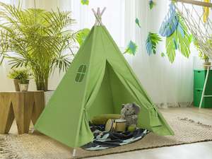 Leni Kids Teepee Kid Play Tent - Green