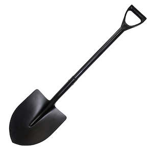 No. 3 Fibreglass D-Handle Round Mouth Shovel