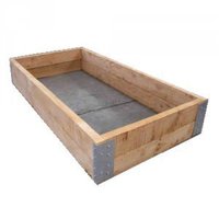 Macrocarpa Garden Bed 2x2m