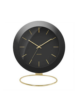 Karlsson Alarm Clock Globe – Black