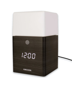 Karlsson Alarm Clock Frost Light – Black