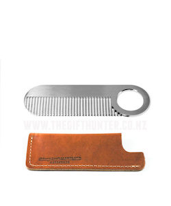 Chicago Beard Comb + Sheath