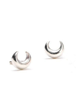 Moon Stud Earrings