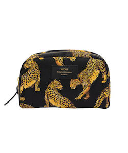 Wouf Make up bag – Black Leopard