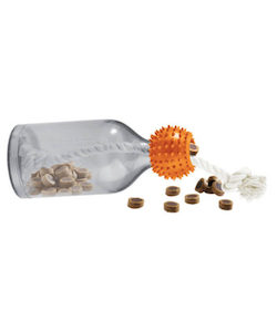 Snack Bottle Dog Treat Dispenser