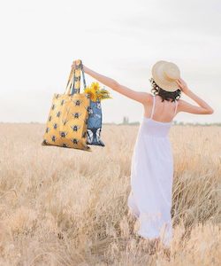 Foldable Shopper Bag – Insects