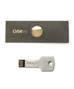 Gift: Orbitkey USB 8GB Flash Drive