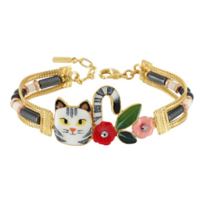 Gift: Taratata - Cat Floral Bracelet