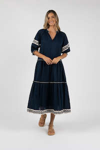 Humidity - Ziggy Maxi Dress - Navy