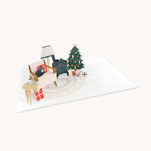 Gift: Pop Up Christmas Card - Cozy Dwelling