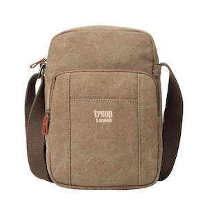 Classic Canvas - Across Body Bag - Brown - TRP0370