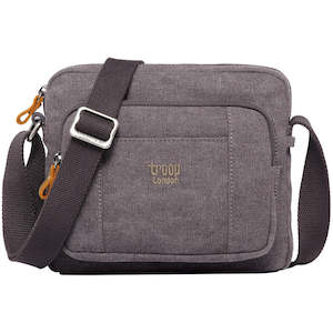 Classic Canvas - Across Body Bag - Charcoal - TRP0235