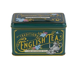 Gift: English Tea - Victorian Tea Caddy - Afternoon Tea - 40 Tea bags