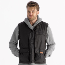 The Glacier Wool Lined Oilskin Vest