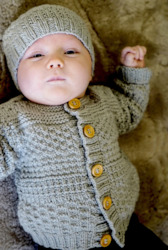 Austin Cardi and Hat Knitting Pattern