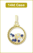 Jewellery: Sapphire 14kt Large Rope