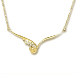 Natural Gold Nugget Necklace