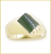 9kt Jade Ring