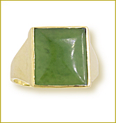 9kt Jade Ring