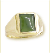 9kt Jade Ring