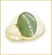 9kt Jade Ring