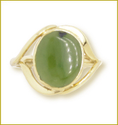 9kt Jade Ring