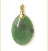 9kt Jade Pendant