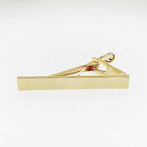 Gold Plated Tie Clip