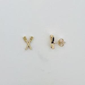 Gold smithing: Rowing 9ct Yellow Gold Earrings