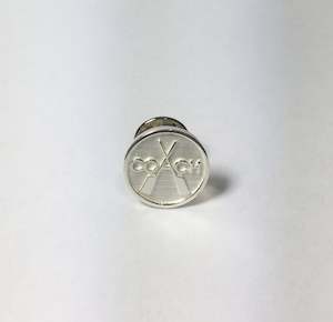 Rowing Sterling Silver Coach Badge