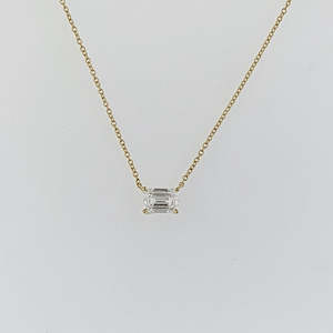 Lab Grown Diamond 18ct Yellow Gold Pendant