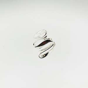 Sterling Silver Squiggle Ring