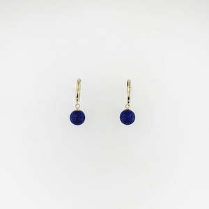 Lapis Lazuli 9ct Gold Earrings