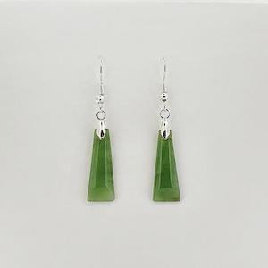 Greenstone Drop Earrings