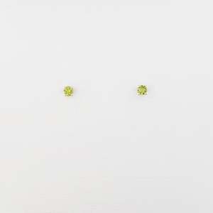 Gold smithing: Peridot Sterling Silver Earrings