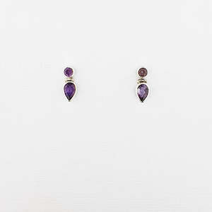 Amethyst Sterling Silver Earrings