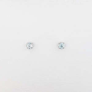 Blue Topaz Sterling Silver Earrings