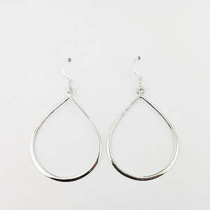 Sterling Silver Open Earrings