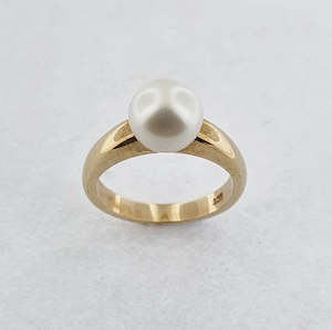 Freshwater Pearl 9ct Gold Ring