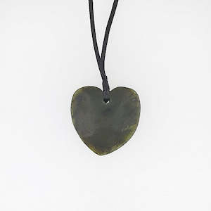 Greenstone Heart Pendant