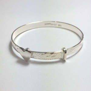 Gold smithing: Sterling Silver Baby Bangle