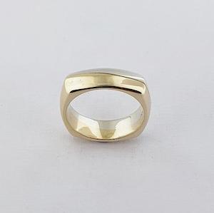 9ct Yellow & White Gold Ring