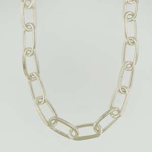 Sterling Silver Oval Chain