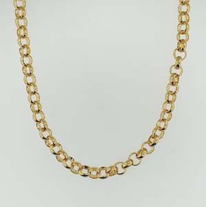 9ct Yellow Gold Belcher Chain