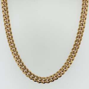 9ct Yellow Gold Curb Chain