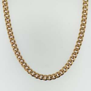 9ct Yellow Gold Curb Chain