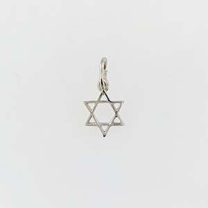 Sterling Silver Star of David Pendant