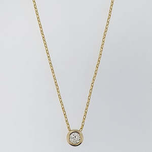 Diamond 9ct Gold Pendant