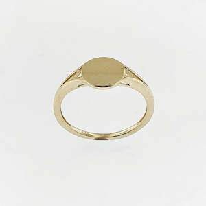 9ct Yellow Gold Signet Ring